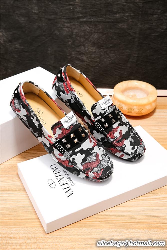 Trendy Design Valentino Leather Shoes #687801