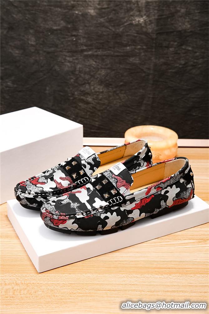 Trendy Design Valentino Leather Shoes #687801