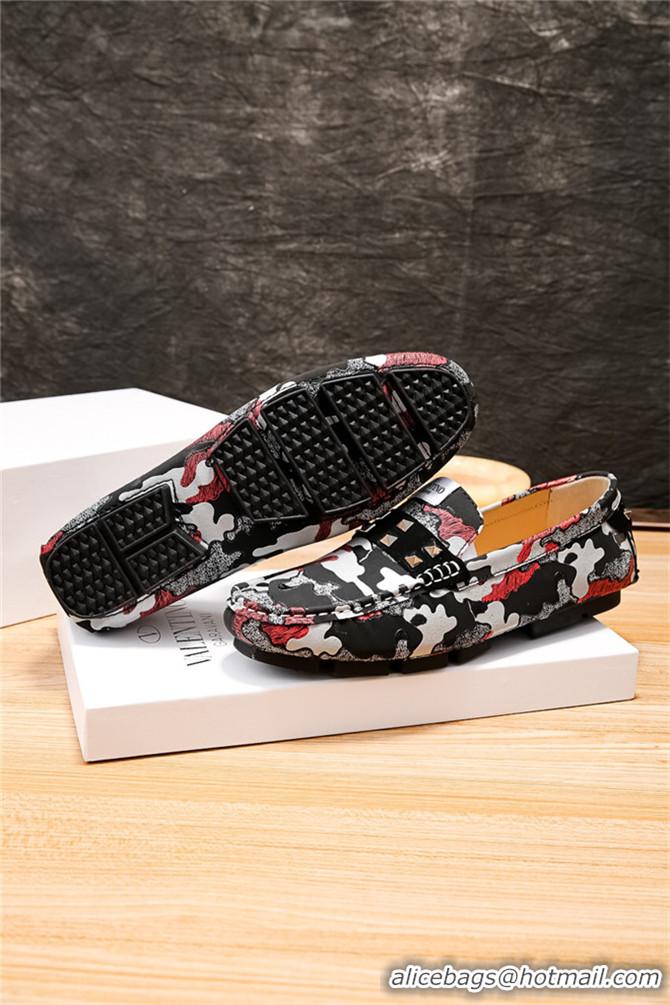 Trendy Design Valentino Leather Shoes #687801