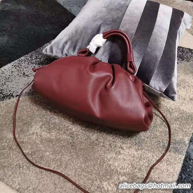 Buy Grade Bottega Veneta Sheepskin Weaving Original Leather BV3694 Red