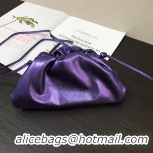 New Fashion Bottega Veneta Nappa lambskin soft wide large Shoulder Bag 585852 Purple