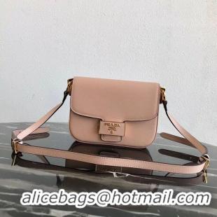 Spot Bulk Prada Embleme Saffiano Leather Bag 1BD217 Pink