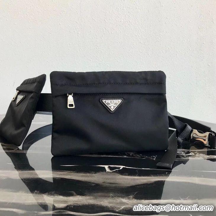 AAAAA Cheapest Prada Nylon Pocket 2CM219 Black