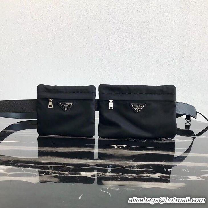 AAAAA Cheapest Prada Nylon Pocket 2CM219 Black