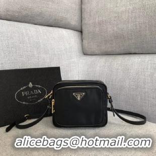 Ladies Cheapest Prada Nylon Shoulder Bag 82022 black