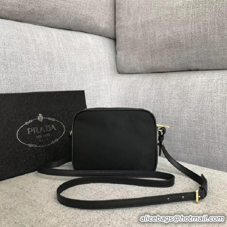 Ladies Cheapest Prada Nylon Shoulder Bag 82022 black