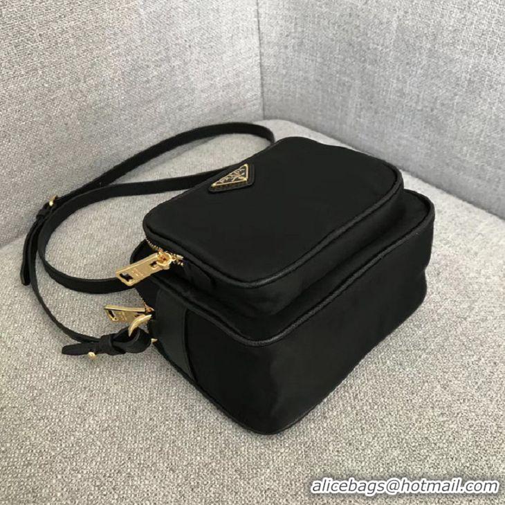 Ladies Cheapest Prada Nylon Shoulder Bag 82022 black