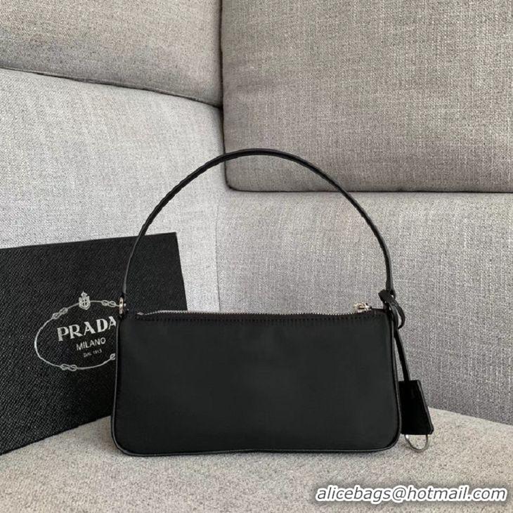 Best Quality Imitation Prada Nylon Tote Bag 91633 Black