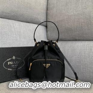 Top Quality Discount Prada Re-Edition nylon Tote bag 81166 black