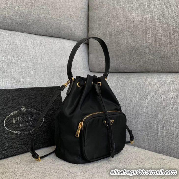 Top Quality Discount Prada Re-Edition nylon Tote bag 81166 black