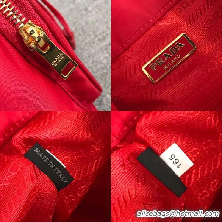 Fashion Imitation Prada Re-Edition nylon Tote bag 81166 red