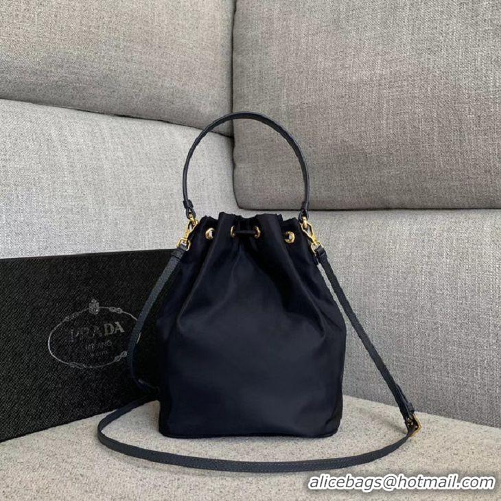 Classic Faux Prada Re-Edition nylon Tote bag 81166 dark blue