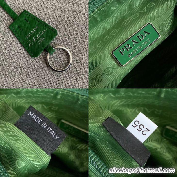 Buy Wholesale Prada Re-Edition nylon Tote bag 91204 green