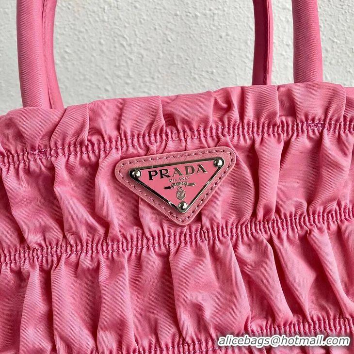 AAAAA Discount Prada Re-Edition nylon Tote bag 1BG321 pink