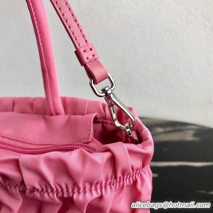 AAAAA Discount Prada Re-Edition nylon Tote bag 1BG321 pink