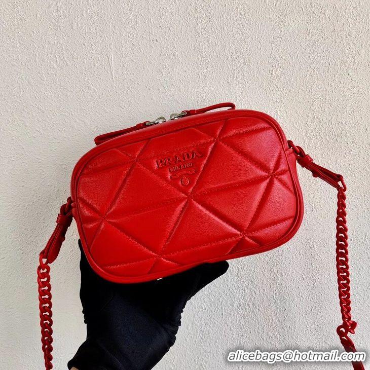 AAAAA Faux Prada Spectrum shoulder bag 1BH141 red