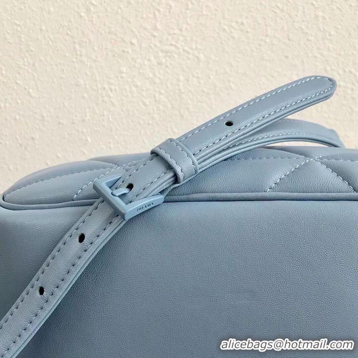 High Quality Faux Prada Spectrum shoulder bag 1BH141 light blue