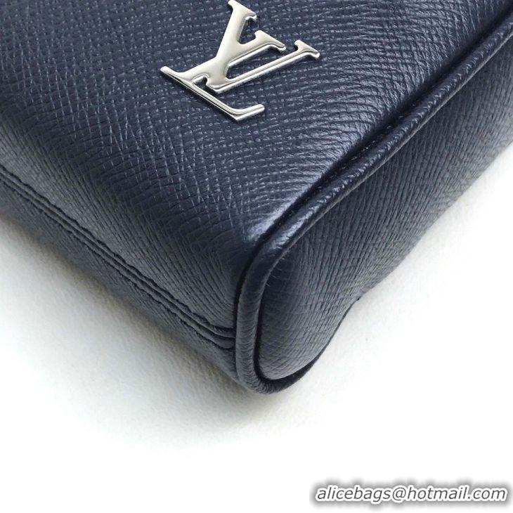 New Fashion Louis Vuitton Taiga Leather Alex Messenger BB M30321