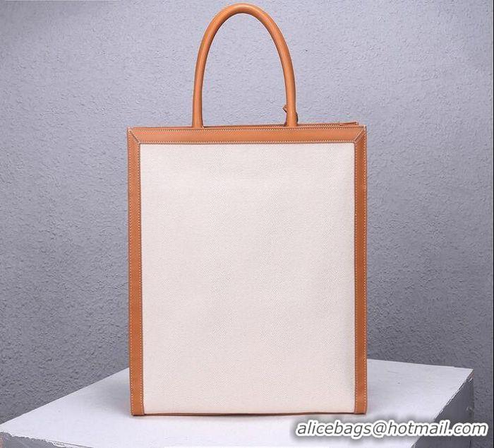 New Design Celine Vertical Cabas Canvas Large Tote Bag C91402