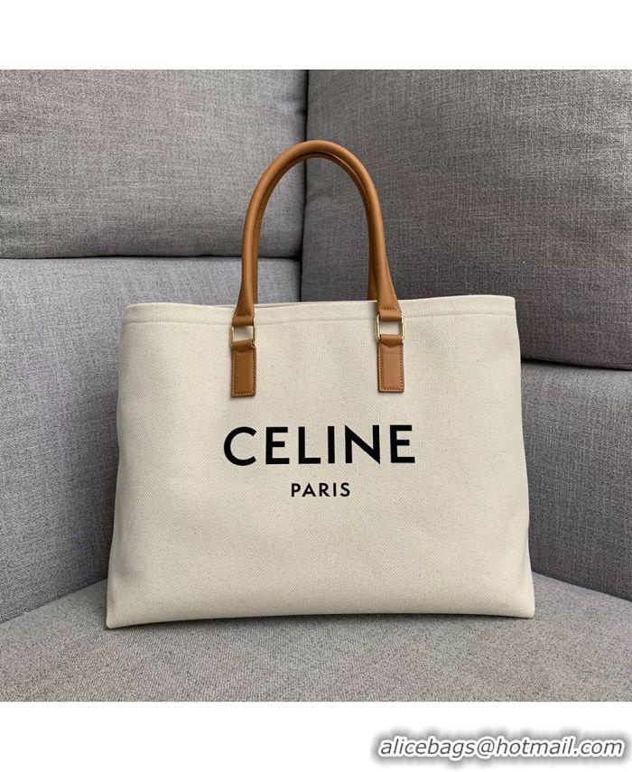 Top Sell Celine Horizontal Cabas Canvas Large Tote Bag C91403