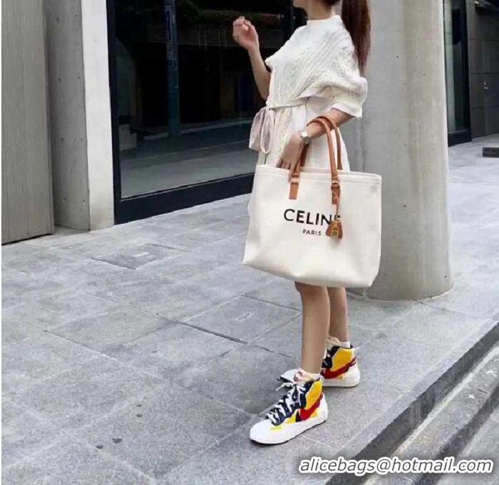 Top Sell Celine Horizontal Cabas Canvas Large Tote Bag C91403