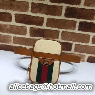 Buy Cheapest Gucci Soft GG Supreme belt bag 581519 brown