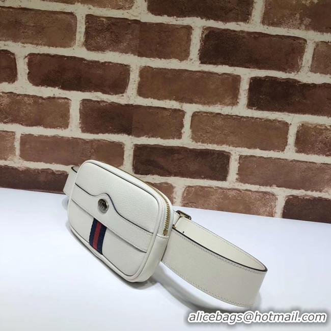 Buy Imitation Gucci GG Original Leather belt bag 519308 white