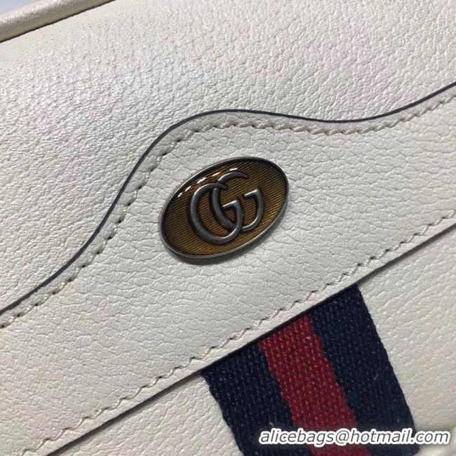 Buy Imitation Gucci GG Original Leather belt bag 519308 white