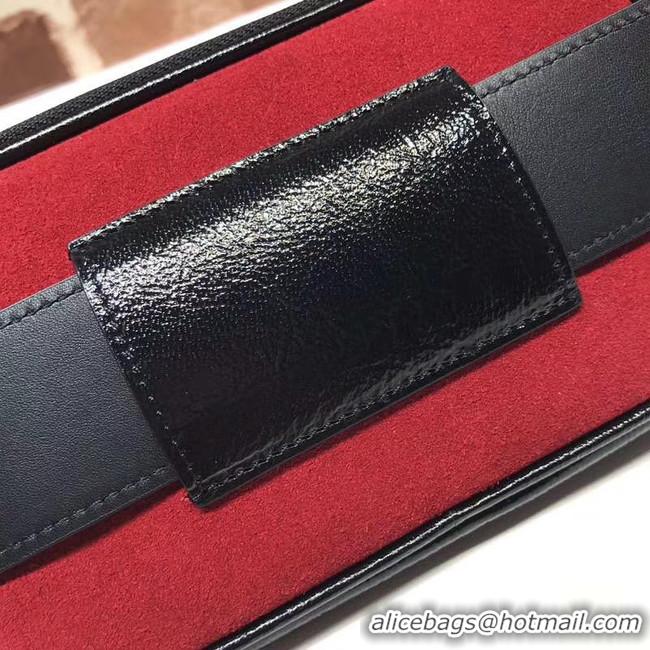 Unique Bulk Gucci Nubuck leather belt bag 519308 red&black