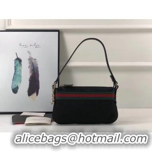 Good Quality Gucci Ophidia small GG tote bag 145970 black