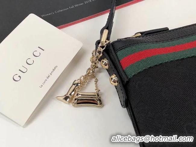 Good Quality Gucci Ophidia small GG tote bag 145970 black