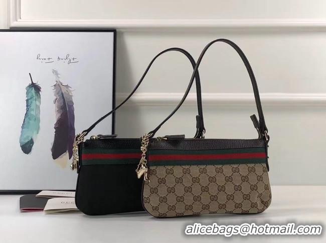 Good Quality Gucci Ophidia small GG tote bag 145970 black