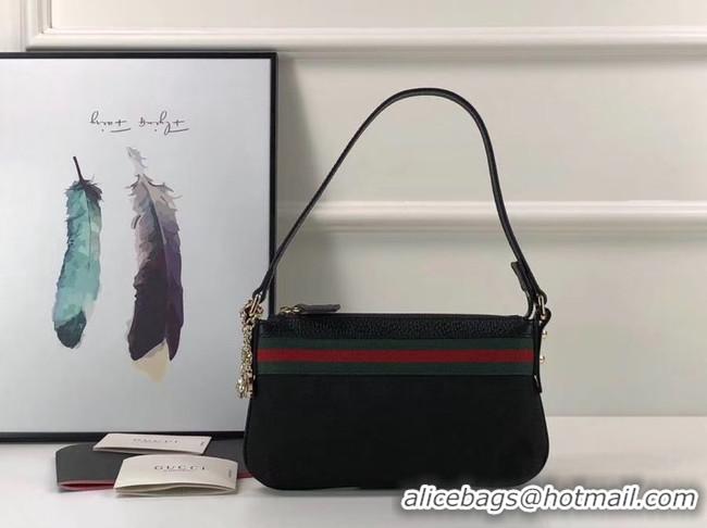 Good Quality Gucci Ophidia small GG tote bag 145970 black