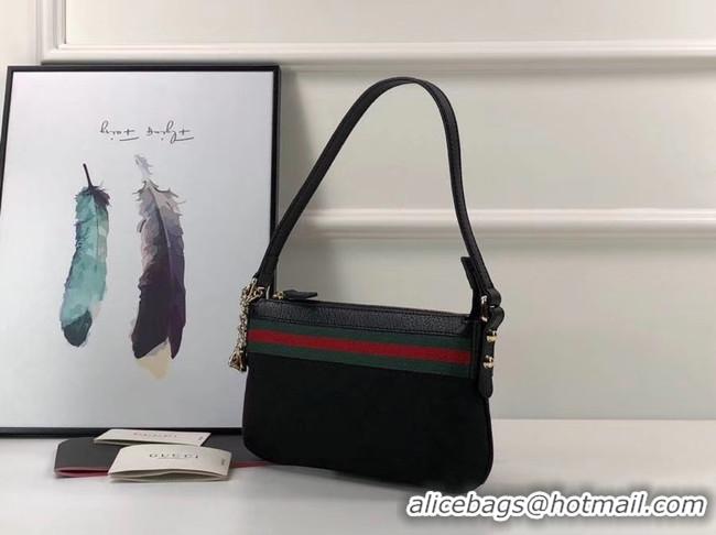 Good Quality Gucci Ophidia small GG tote bag 145970 black