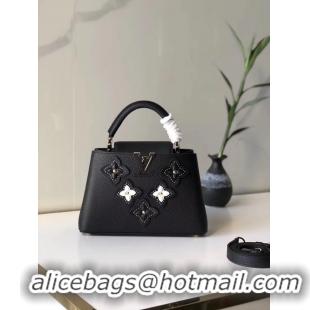 Expensive Louis Vuitton CAPUCINES BB M48865 black