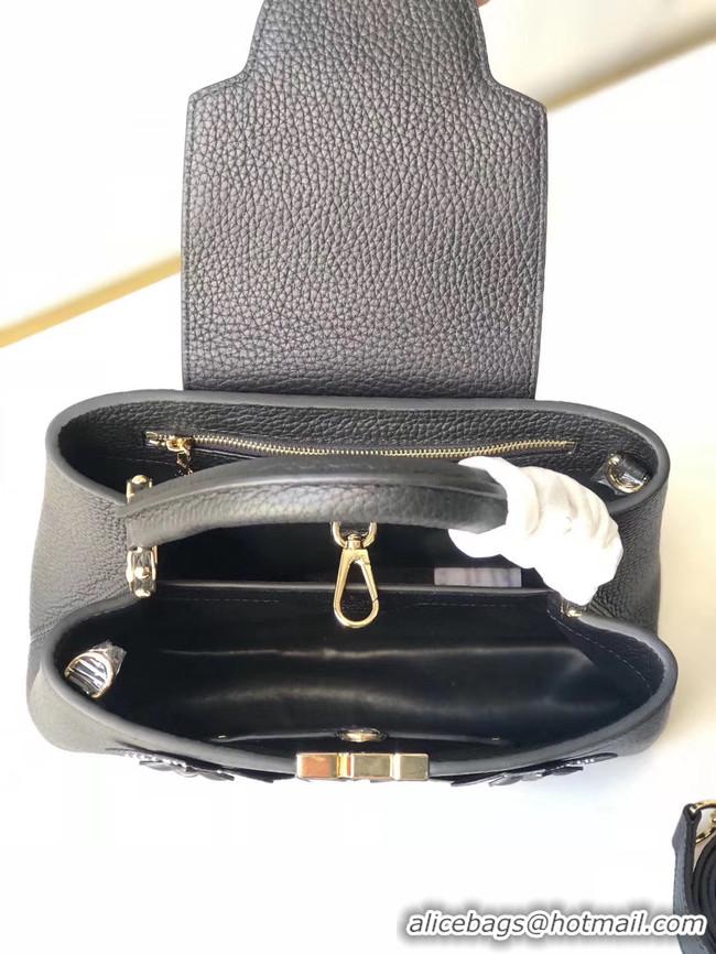 Expensive Louis Vuitton CAPUCINES BB M48865 black