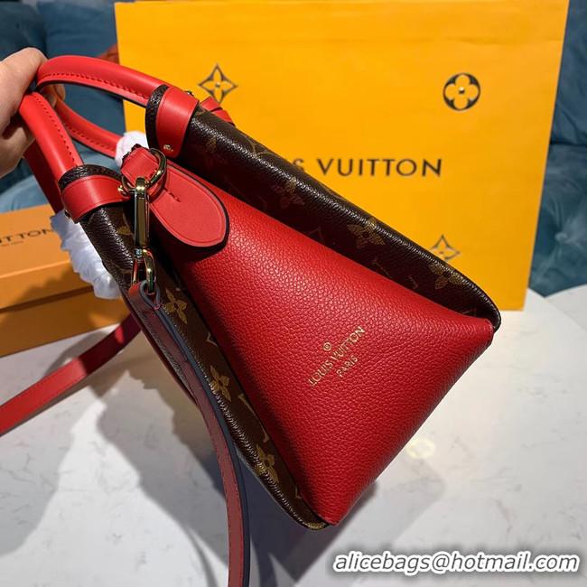 Low Price Louis Vuitton Monogram Canvas SOUFFLOT BB M44815 red