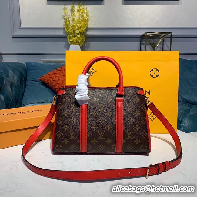 Low Price Louis Vuitton Monogram Canvas SOUFFLOT BB M44815 red