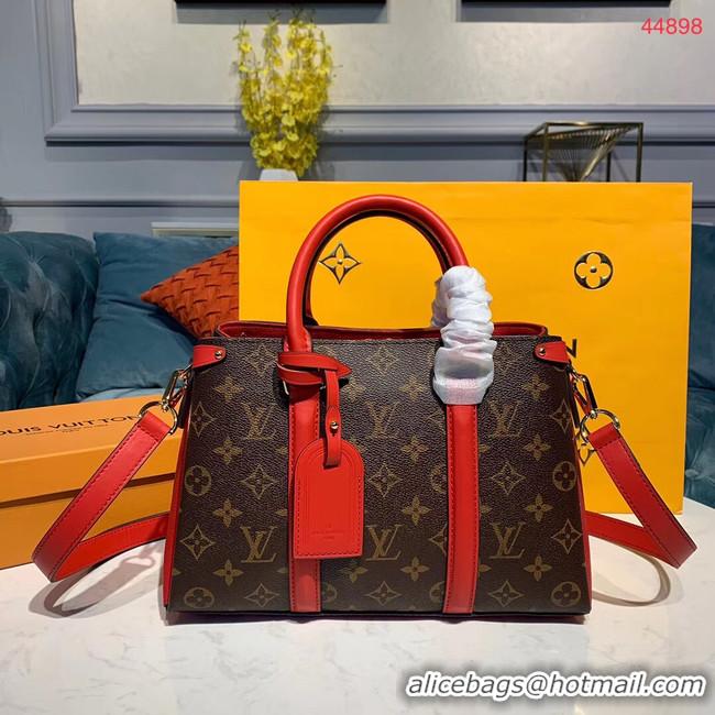 Low Price Louis Vuitton Monogram Canvas SOUFFLOT BB M44815 red