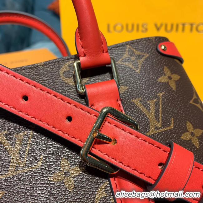 Low Price Louis Vuitton Monogram Canvas SOUFFLOT BB M44815 red