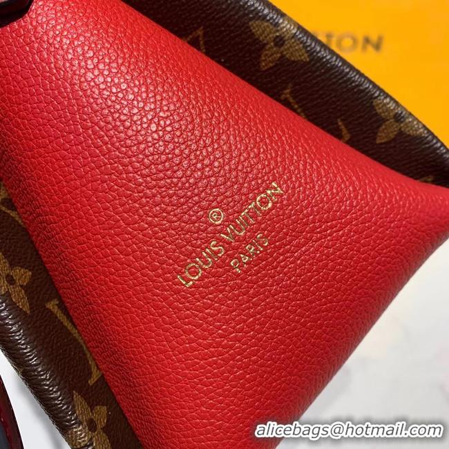 Low Price Louis Vuitton Monogram Canvas SOUFFLOT BB M44815 red