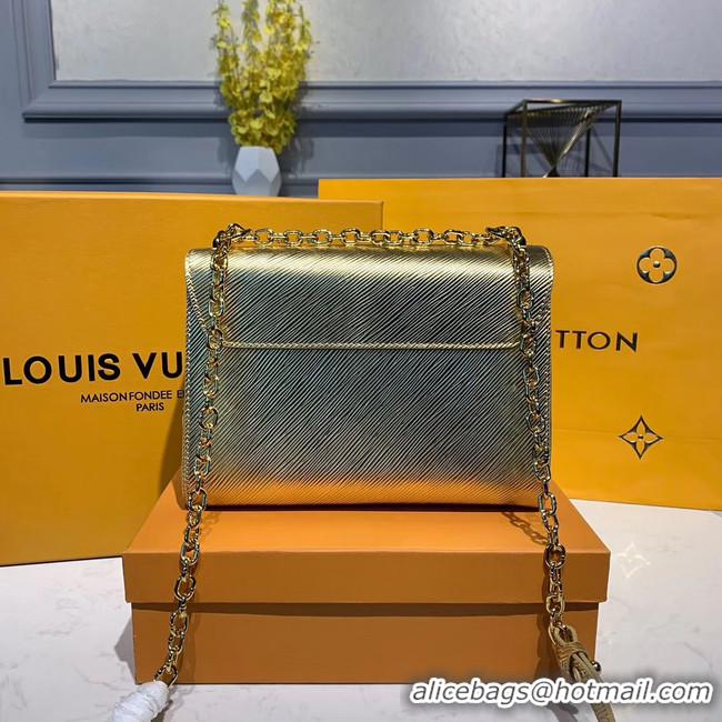 Top Quality Louis vuitton original epi leather twist M50282 gold