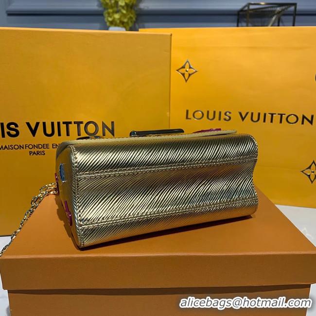 Original Imitation Louis vuitton original epi leather twist M50332 gold