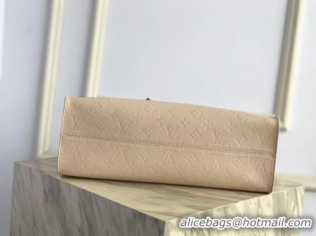 Luxury Classic Discount Louis Vuitton ONTHEGO M44578 Cream