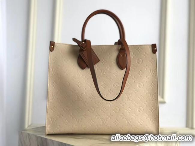 Luxury Classic Discount Louis Vuitton ONTHEGO M44578 Cream