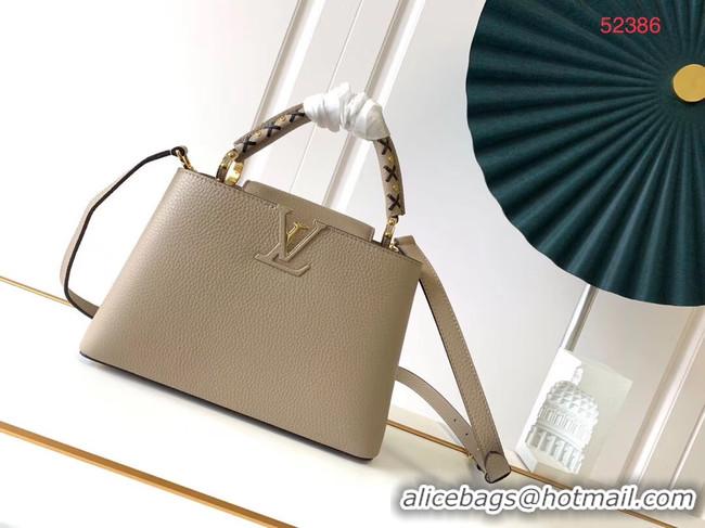 Original Cheap Louis Vuitton CAPUCINES PM M523867 grey