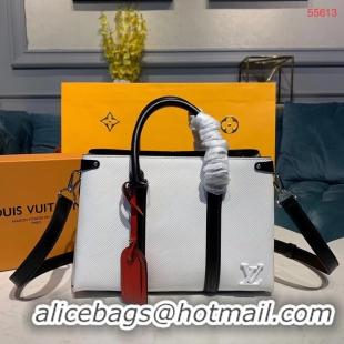 Market Sells Louis Vuitton EPI Leather SOUFFLOT BB M55613 white