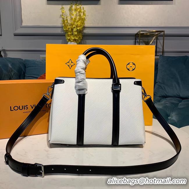 Market Sells Louis Vuitton EPI Leather SOUFFLOT BB M55613 white