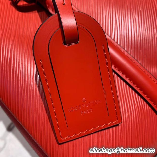 Hot Style Discount Louis Vuitton EPI Leather SOUFFLOT BB M44815 red