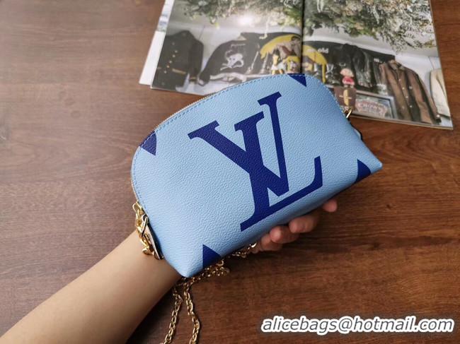 Good Quality Louis vuitton POCHETTE COSME XL M67694 light blue